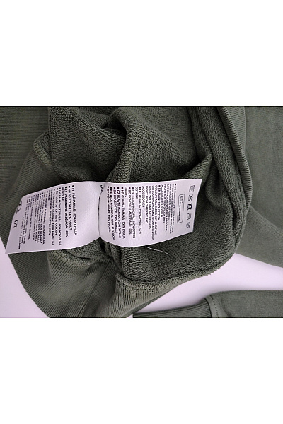 Marc O´Polo Pánská bavlněná mikina khaki crewneck bez potisku Velikost L | Marc O´Polo | obrázek 7