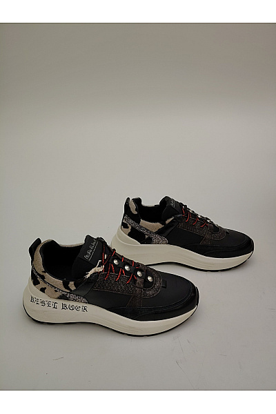 Nira Rubens tenisky Mira Auka Rebel Rock Sneakers Černobílé Vel. EU 36 | Nira Rubens | obrázek 2