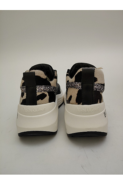 Nira Rubens tenisky Mira Auka Rebel Rock Sneakers Černobílé Vel. EU 36 | Nira Rubens | obrázek 4