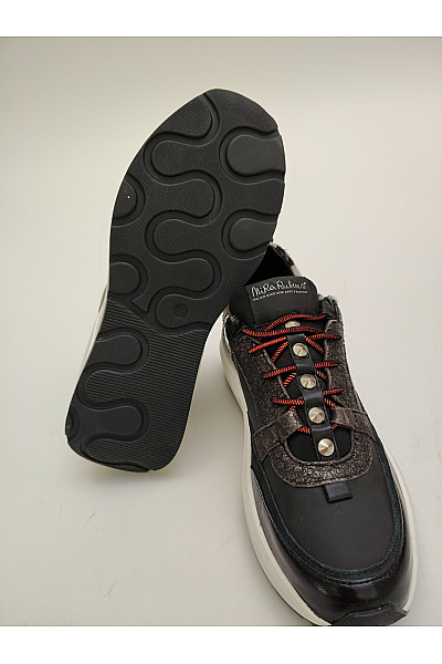 Nira Rubens tenisky Mira Auka Rebel Rock Sneakers Černobílé Vel. EU 36 | Nira Rubens | obrázek 5