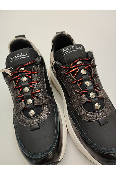 Nira Rubens tenisky Mira Auka Rebel Rock Sneakers Černobílé Vel. EU 36 | Nira Rubens | obrázek 6