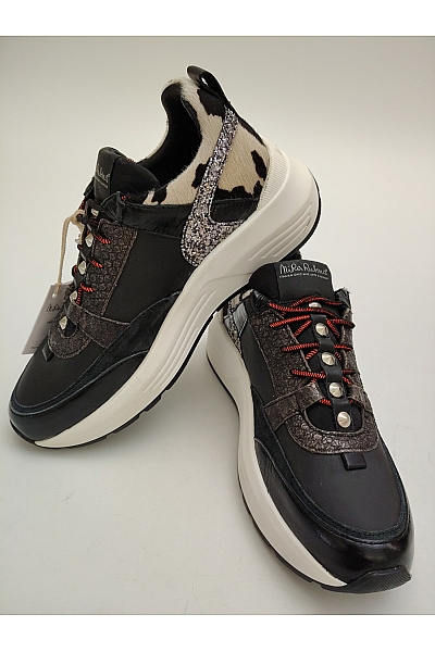 Nira Rubens tenisky Mira Auka Rebel Rock Sneakers Černobílé Vel. EU 36 | Nira Rubens | obrázek 10