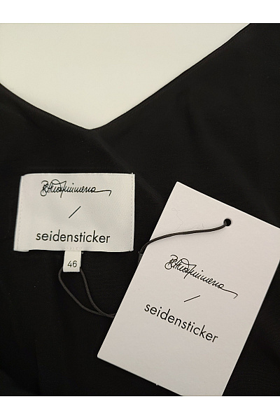 Seidensticker Černý dámský top bez rukávů s výstřihem do V | Seidensticker | obrázek 6
