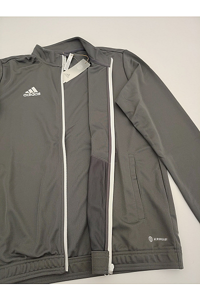 ADIDAS Pánská sportovní mikina na zip šedá Velikost L | ADIDAS | obrázek 4