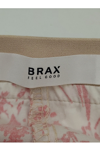 BRAX Bavlněné letní kalhoty s květovaným vzorem Velikost DE 42 | BRAX | obrázek 6