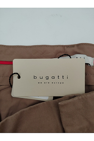 Bugatti Bavlněné pánské chinos kalhoty s puky hnědé Vel. EU 42 | bugatti | obrázek 5