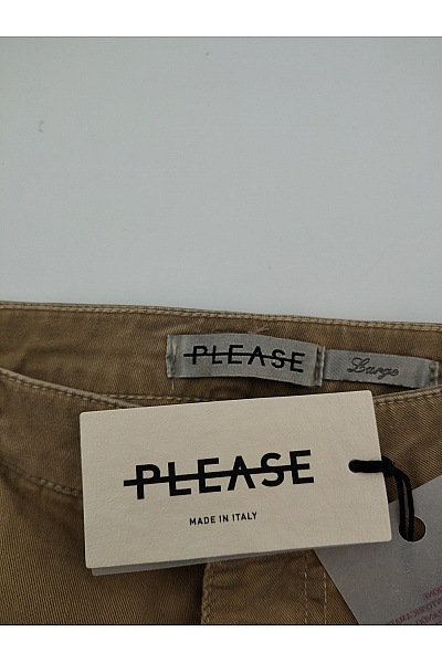 Please Bavlněné khaki chinos kalhoty s kapsami Vel. Large | Please | obrázek 5