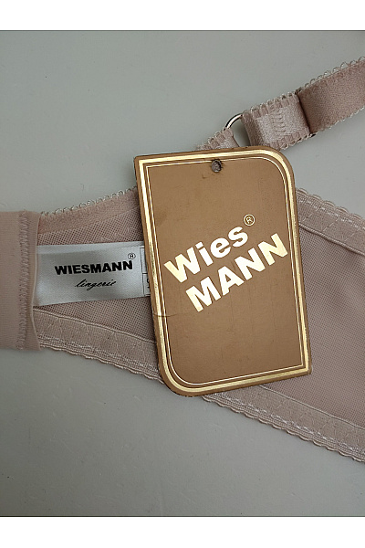 Wies MANN Béžová krajková kosticová podprsenka s hlubokým výstřihem Vel. EU 75C | Wies MANN | obrázek 8