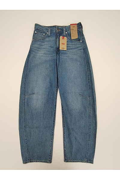 LEVIS Dámské modré balonové džíny s vysokým pasem Velikost US 27 | LEVIS | obrázek 2