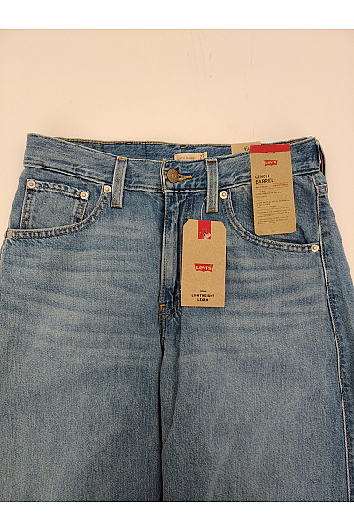 LEVIS Dámské modré balonové džíny s vysokým pasem Velikost US 27 | LEVIS | obrázek 4
