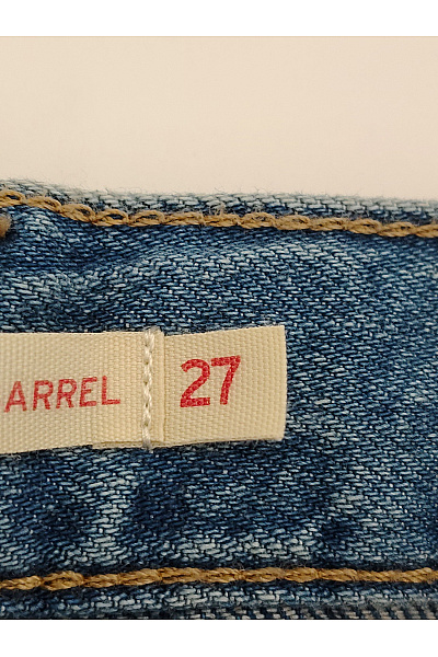 LEVIS Dámské modré balonové džíny s vysokým pasem Velikost US 27 | LEVIS | obrázek 6