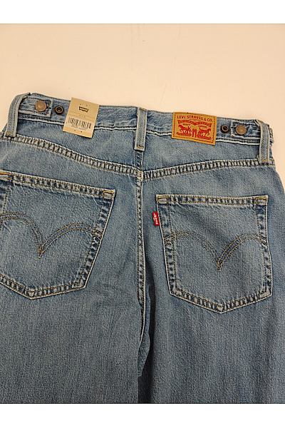 LEVIS Dámské modré balonové džíny s vysokým pasem Velikost US 27 | LEVIS | obrázek 9