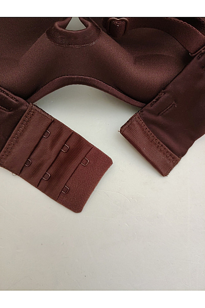 La Senza Hnědá hladká push up podprsenka s překříženými zády Velikost EU 32C | La Senza | obrázek 5