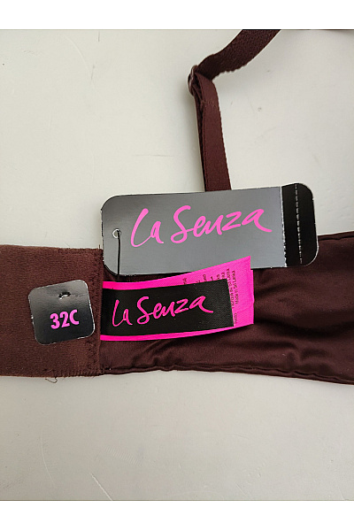 La Senza Hnědá hladká push up podprsenka s překříženými zády Velikost EU 32C | La Senza | obrázek 7