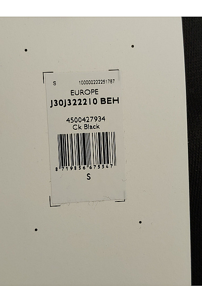 Calvin Klein Pánská bavlněná mikina crewneck s potiskem černá Velikost S | Calvin Klein | obrázek 6