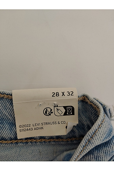 LEVIS Dámské bavlněné džíny mom fit s vysokým pasem Velikost US 28 X 32 | LEVIS | obrázek 7