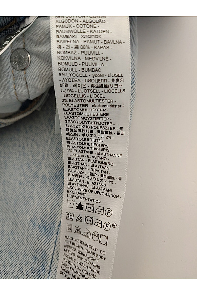 LEVIS Dámské bavlněné džíny mom fit s vysokým pasem Velikost US 28 X 32 | LEVIS | obrázek 8