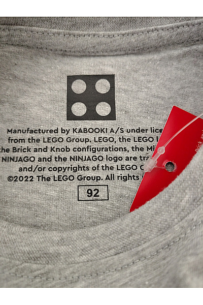 Lego Šedé dětské bavlněné tričko s potiskem | Lego | obrázek 6