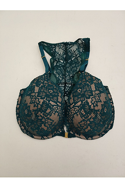 Wolford Zelená krajková push up podprsenka se zapínáním vpředu a krajkou na zádech Vel. EU 80E | Wolford | obrázek 2