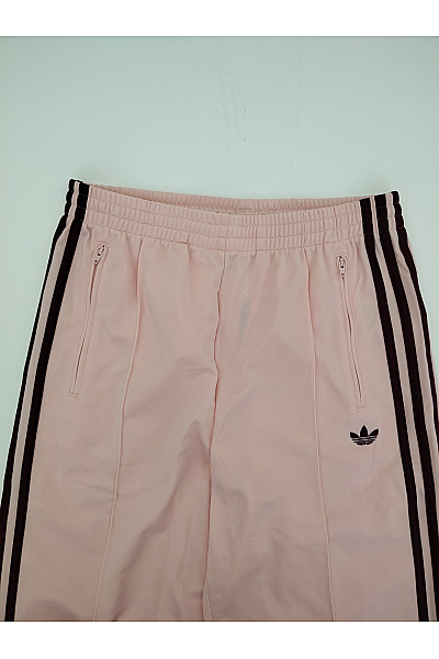 ADIDAS Dámské růžové sportovní tepláky s širokými nohavicemi a lampasem Vel. S | ADIDAS | obrázek 5