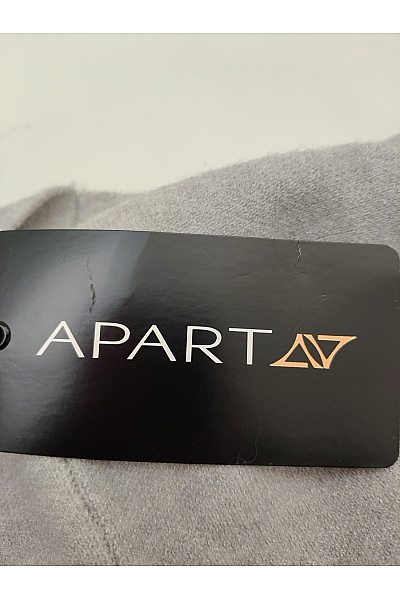 APART Šedý dámský kardigan oversized s krátkým rukávem Vel. M | APART | obrázek 9