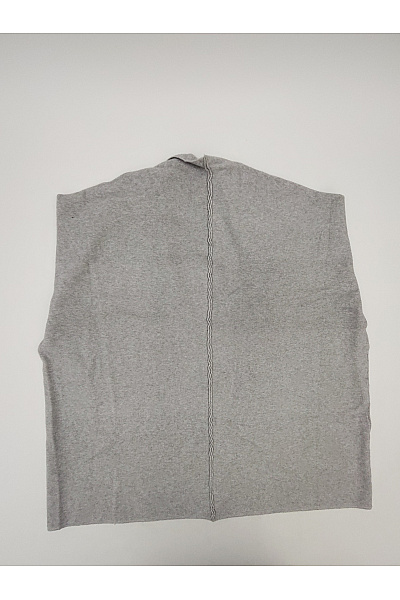 APART Šedý dámský kardigan oversized s krátkým rukávem Vel. M | APART | obrázek 10