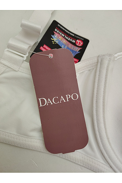 DACAPO Bílá kosticová podprsenka s texturou Vel. EU 70F | DACAPO | obrázek 8