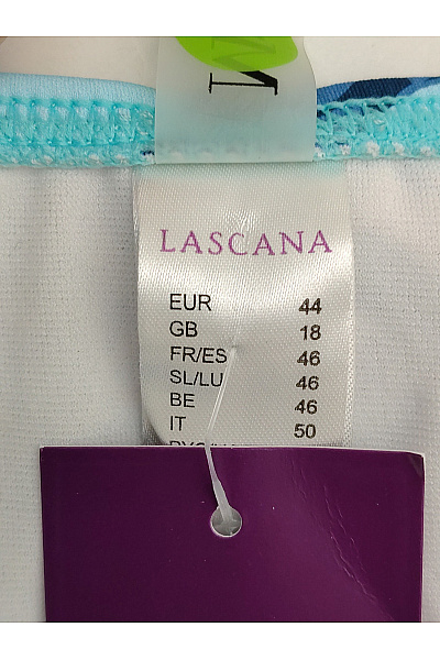 Lasca Dámské květinové plavkové kalhotky s vysokým pasem na zavazování | Lasca | obrázek 6