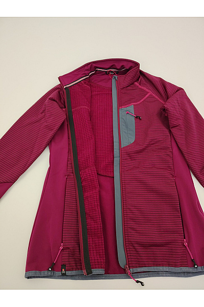 MAUL SPORTS Dámská sportovní pruhovaná mikina na zip Velikost EU 36 | MAUL SPORTS | obrázek 5