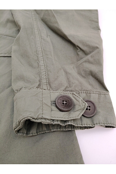 DRYKORN Pánská bavlněná parka khaki vojenská podzimní jarní Vel. M | DRYKORN | obrázek 4