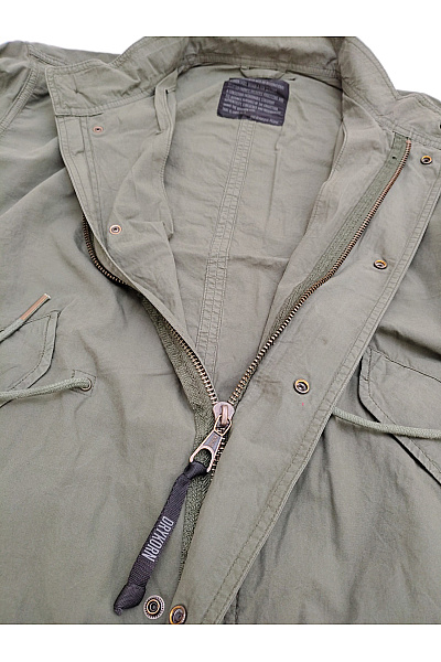 DRYKORN Pánská bavlněná parka khaki vojenská podzimní jarní Vel. M | DRYKORN | obrázek 7
