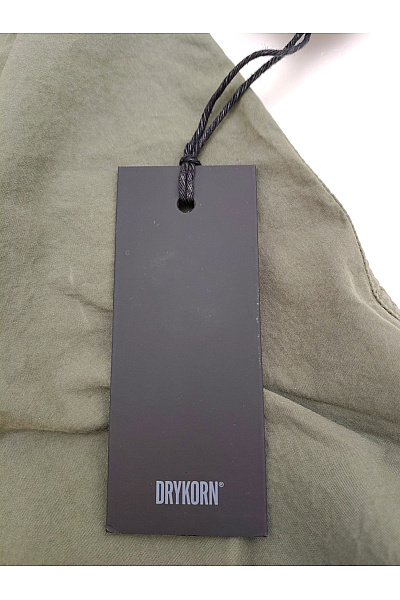 DRYKORN Pánská bavlněná parka khaki vojenská podzimní jarní Vel. M | DRYKORN | obrázek 8