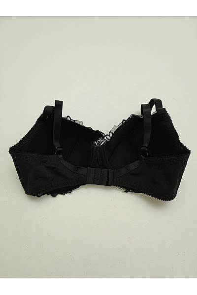 Kamea lingerie Černá krajková kosticová podprsenka s výšivkou Velikost EU 75E | kamea lingerie | obrázek 5
