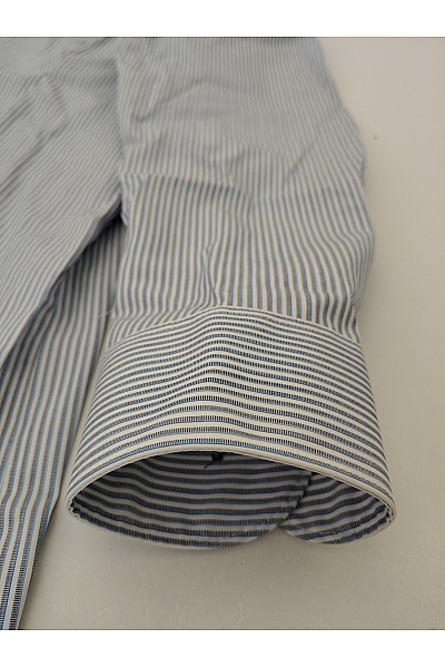OLYMP Bavlněná pruhovaná košile s dlouhým rukávem business slim fit | OLYMP | obrázek 4