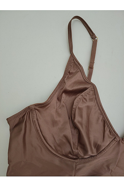 La Senza Hnědé dámské body s kosticemi pro plnoštíhlé Vel. EU XL/TG | La Senza | obrázek 3