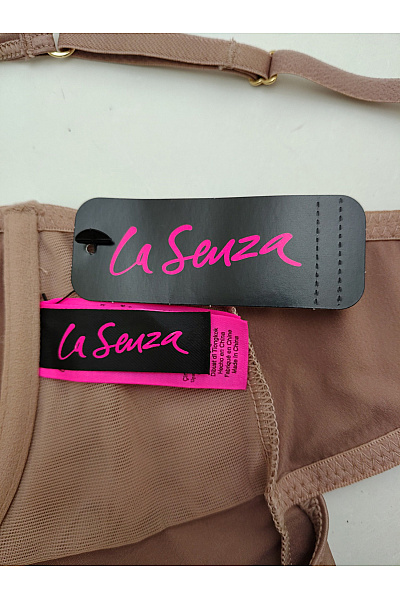 La Senza Hnědé dámské body s kosticemi pro plnoštíhlé Vel. EU XL/TG | La Senza | obrázek 8