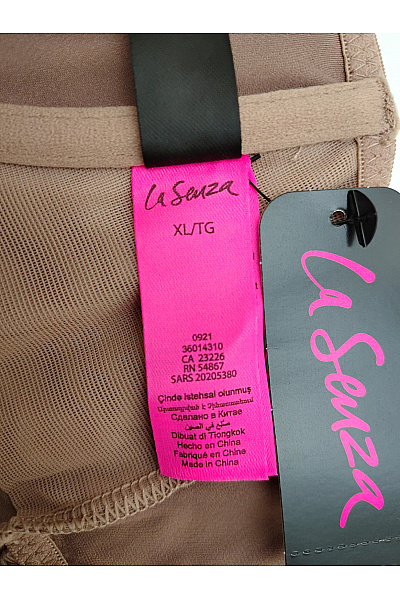 La Senza Hnědé dámské body s kosticemi pro plnoštíhlé Vel. EU XL/TG | La Senza | obrázek 9