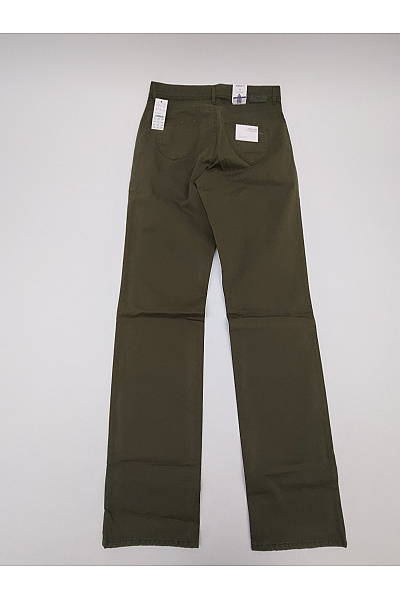 BRAX Dámské bavlněné khaki chinos kalhoty s kapsami Velikost DE 42L | BRAX | obrázek 7