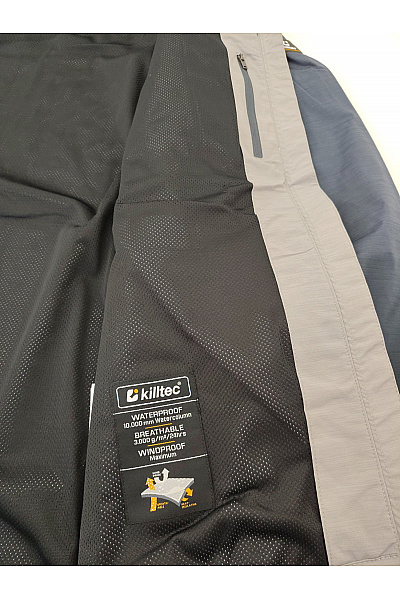 Killtec Pánská sportovní bunda s kapucí se zipem outdoorová | killtec | obrázek 9
