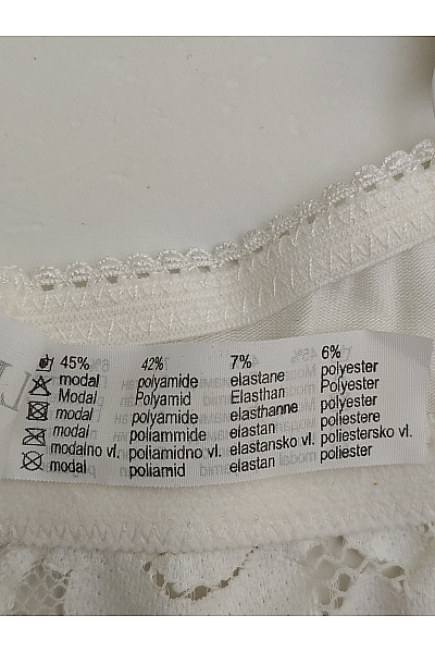 LISCA Bílá krajková braletová podprsenka s kosticemi Vel. EU 85 B | LISCA | obrázek 8