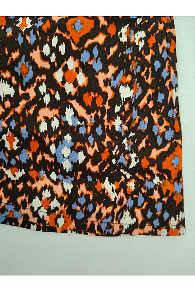 ANGE Barevné mini šaty s dlouhým rukávem boho Vel. XL | ANGE | obrázek 3