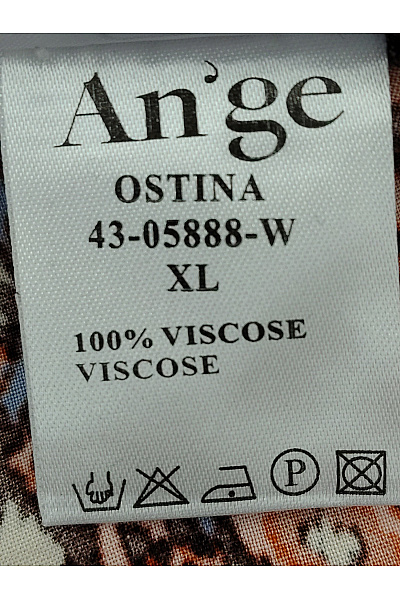 ANGE Barevné mini šaty s dlouhým rukávem boho Vel. XL | ANGE | obrázek 4