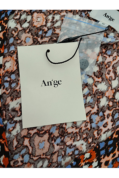 ANGE Barevné mini šaty s dlouhým rukávem boho Vel. XL | ANGE | obrázek 6