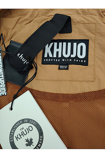 Khujo Dámská hnědá dlouhá parka s kapucí a zipem Vel. SMALL | Khujo | obrázek 8
