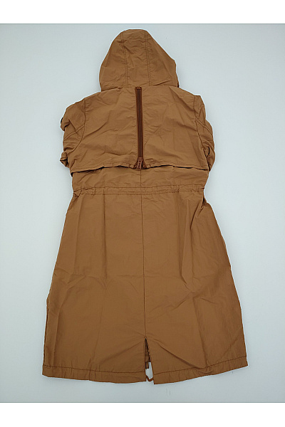 Khujo Dámská hnědá dlouhá parka s kapucí a zipem Vel. SMALL | Khujo | obrázek 10