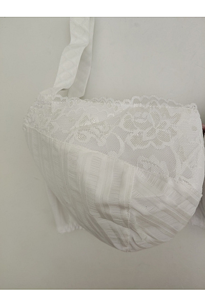 Kamea lingerie Bílá krajková kosticová podprsenka se širokými ramínky Velikost EU 95G | kamea lingerie | obrázek 4