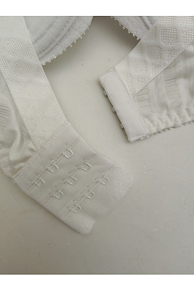 Kamea lingerie Bílá krajková kosticová podprsenka se širokými ramínky Velikost EU 95G | kamea lingerie | obrázek 6