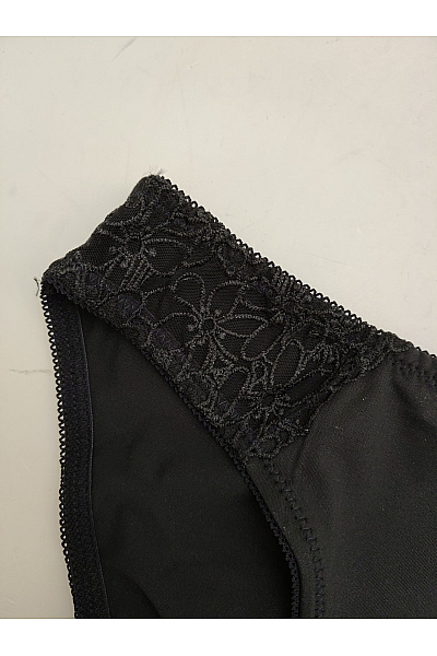 Černá krajková podprsenka a kalhotky luxusní spodní prádlo Vel. L | Unimoda | obrázek 10