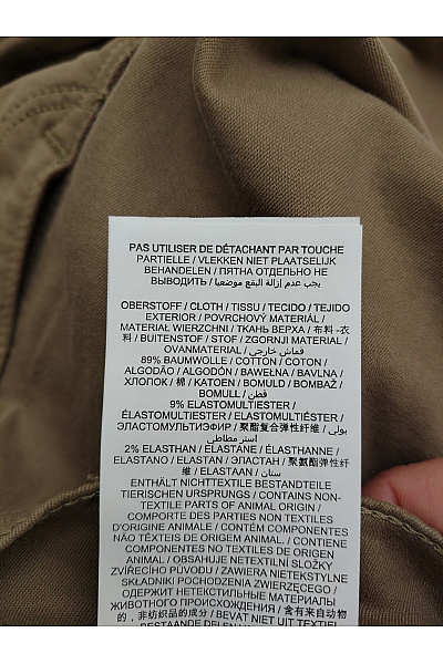 BRAX Dámské bavlněné chino kalhoty s rozparkem khaki Velikost EU 38 | BRAX | obrázek 8