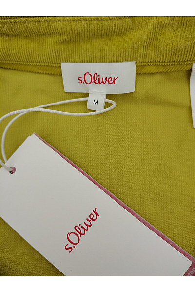 S.OLIVER Dámská khaki bavlněná košilová halenka s dlouhým rukávem Velikost M | s.OLIVER | obrázek 6